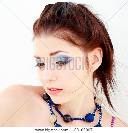 Bright Eyes Face Coseup 