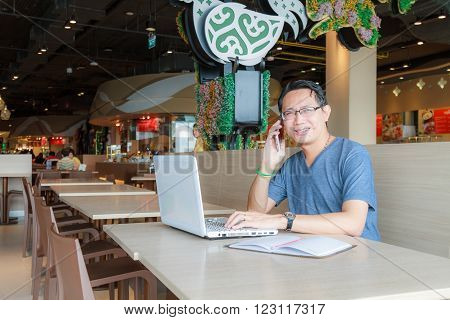 Businessman Working