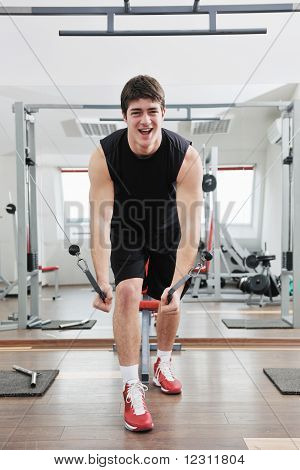 Mies Fitness Harjoitus