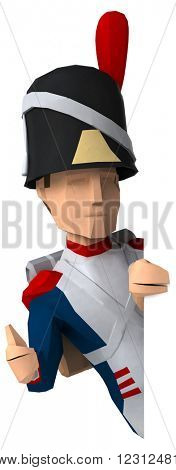 Napoleonic grenadier