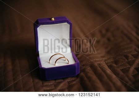 Wedding Rings In Box