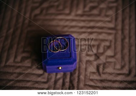 Wedding Rings In Box