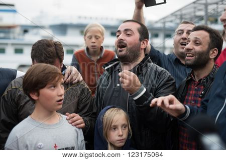 Outdoor Festival Of Orthodox Singing