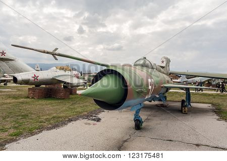 Mig 21 Mf-r Fishbed Jet Fighter