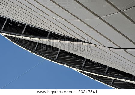 Modern Architecture Pattern Of A Stadium