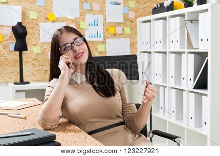 Businesswoman At Work
