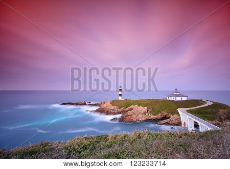 View On Pancha Island At Sunset