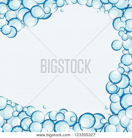 Soap Bubbles Abstract Background Vector Illustration EPS10