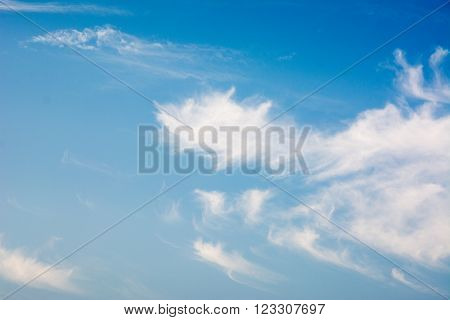 clouds in the blue sky ,eavens, cloudy, rainclouds