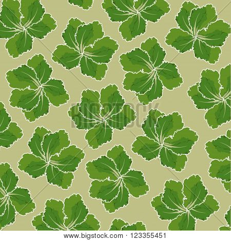 salad vector pattern, vector background, vector texture