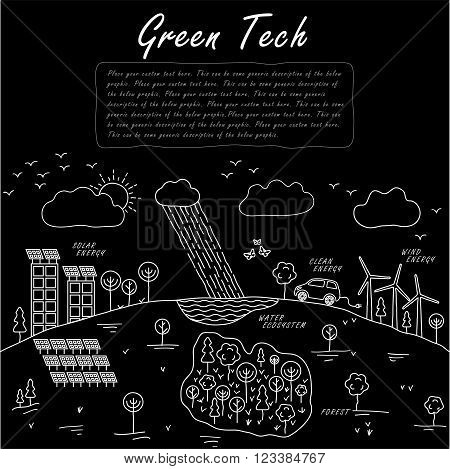 Hand Drawn Line Vector & Photo (Free Trial) | Bigstock