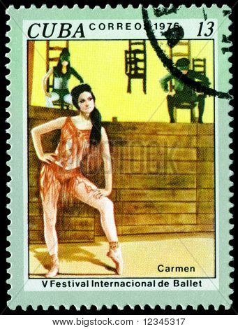 Sztuka znaczka.  Carmen.