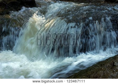 Olkhovka river in the kurortny park of Kislovodsk, Caucasus,Russia.