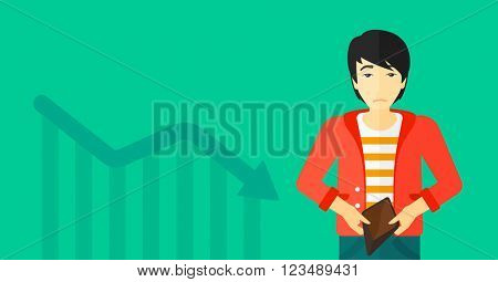Bancrupt business man.
