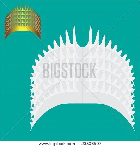 decorative element for creating graphics, illustrations, designs