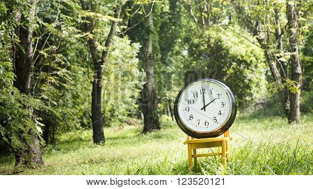 Clock Day 2PM Minute Nature Inspiration Time Concept