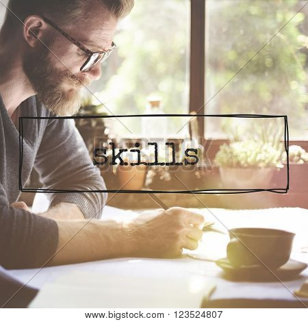 Skills Job Profession Expertness Aptitude Concept