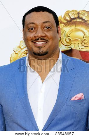Cedric Yarbrough at the Los Angeles premiere of 'The Boss' held at the Regency Village Theatre in Westwood, USA on March 28, 2016.