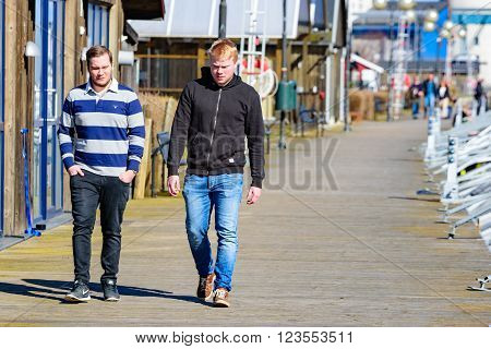 Walking The Promenade