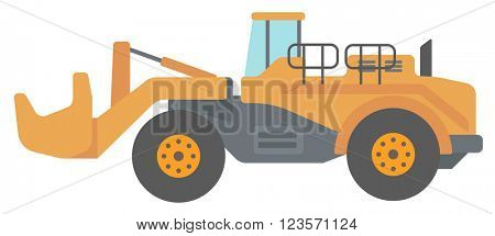 Large yellow dredge