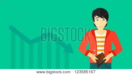 Bancrupt business man.