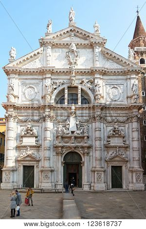 Facade Of San Moisè