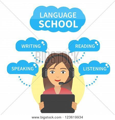 Listen Speak Read Write Images, Illustrations & Vectors (Free) - Bigstock