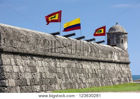 Santo Domingo Bulwark in Cartagena de Indias