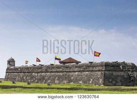 Santo Domingo Bulwark in Cartagena de Indias