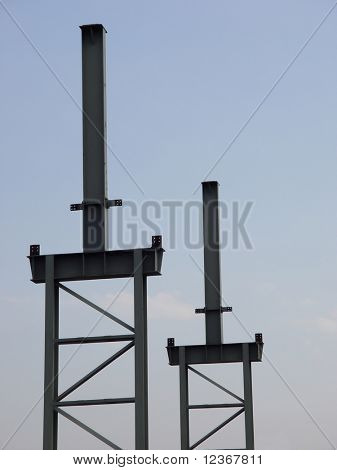  Konstrukční oceli rámec pro nové průmyslové jednotky