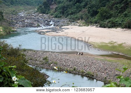 Ho Chi Minh Trail, Forest, Mountain, Terrain