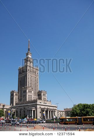 Warszawa kultur og videnskab palace