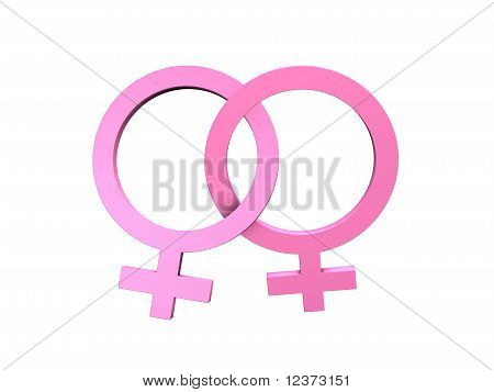 Homosexuella lesbisk Symbol