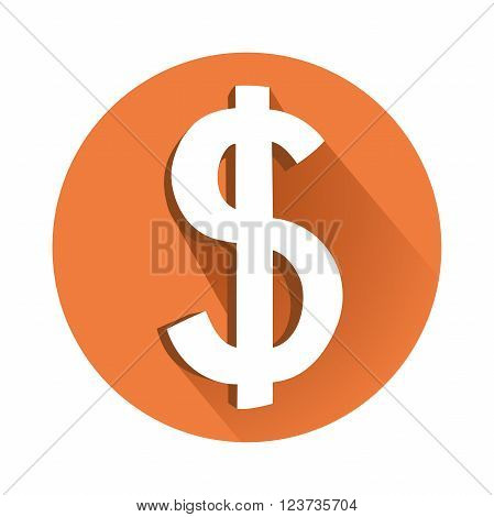 This is an illustration of dollar symbol
