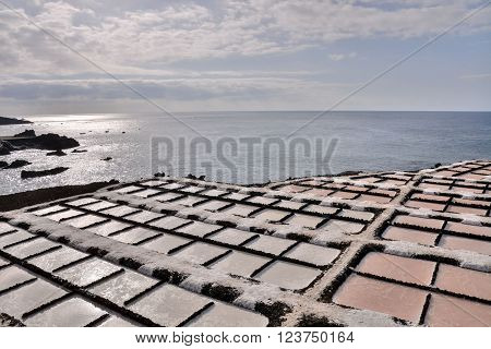 Picture Photo of Salt Flats in the Canry islands