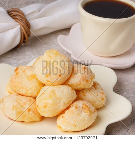 Brazilian Snack Pao De Queijo (cheese Bread)