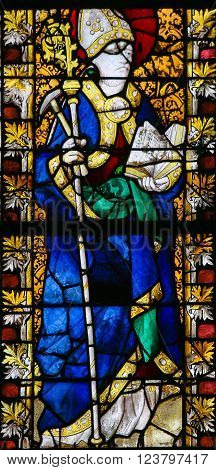 Saint Eligius - Stained Glass In Rouen