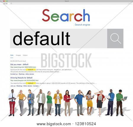 Search Default Laptop People Concept