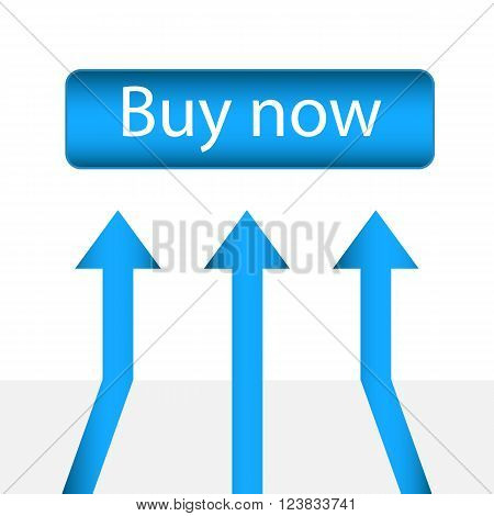Buy now button. Vector illustration EPS 10
