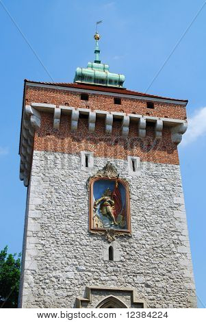Üç kapısı üç sokakta Krakow, Polonya
