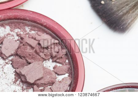 lens blur filter of crak blusher for backgrounds or abstract work