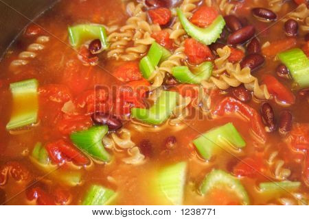 Minestrone vaření 1643