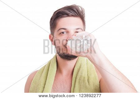 Dehydration During Summer Concept
