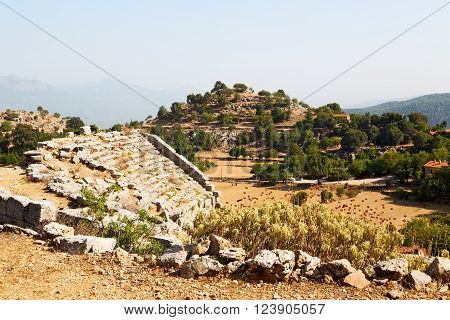 From The Hill   Asia Turkey Selge  And Nature