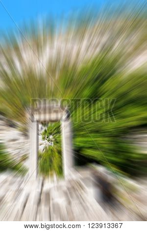 Anatolia Heritage Ruins   From Blurred