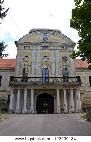 Pejacevic castle in Virovitica home to Virovitica Municipal Museum Croatia