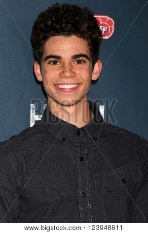 LOS ANGELES - MAR 29:  Cameron Boyce at the High Strung Premiere at the TCL Chinese 6 Theaters on March 29, 2016 in Los Angeles, CA