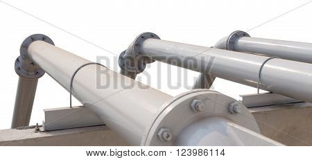 water pipes isolated on white background with clipping path
** Note: Shallow depth of field