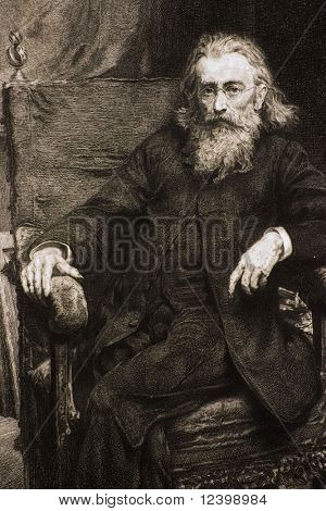  Reproduktion von antiken Lithografie