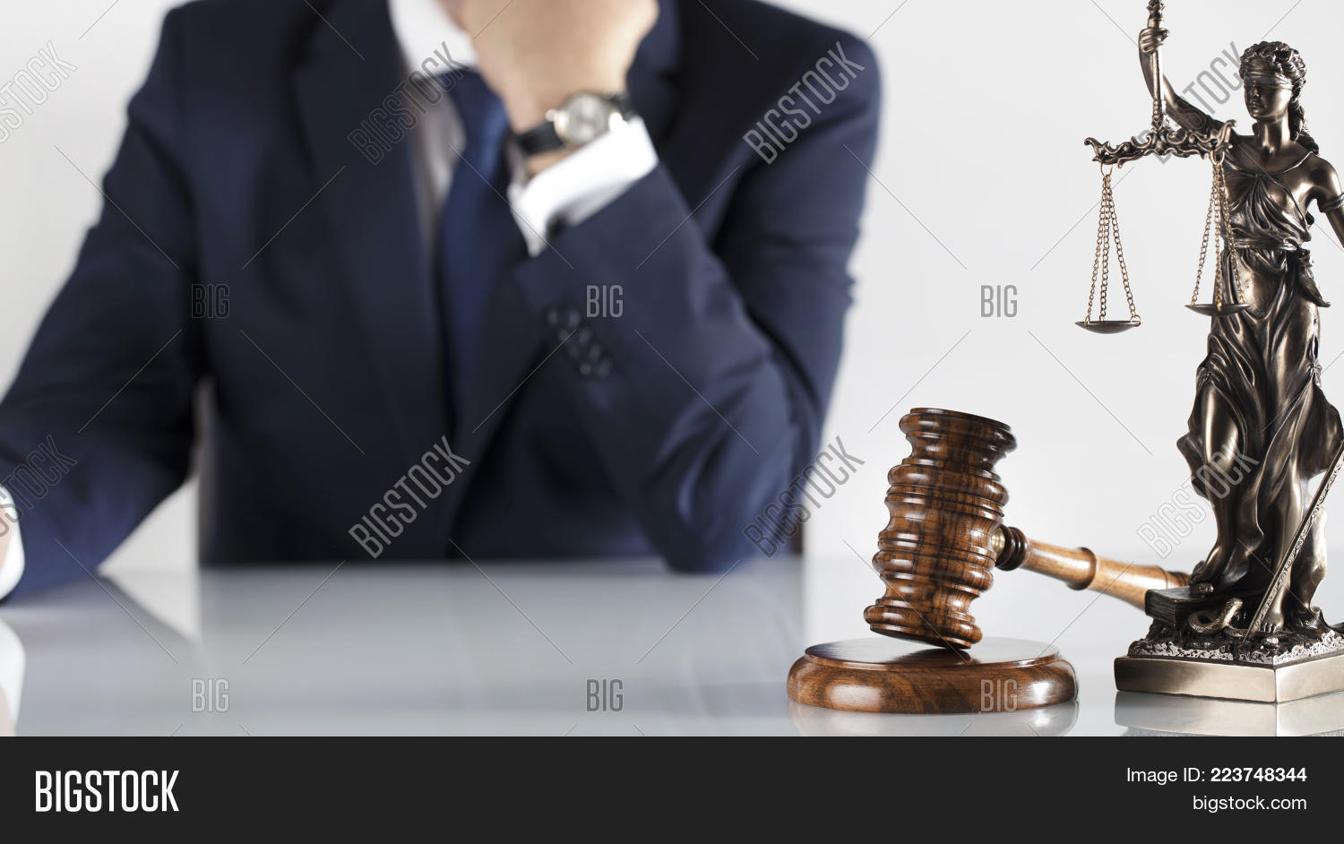 Lawyer On Bright Image & Photo (Free Trial) Bigstock
